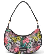 BRACCIALINI JACQUARD Geantă de umăr multi negru - Genți femei - 1