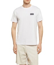 BIKKEMBERGS BASIC Tricou cu m&acirc;necă scurtă și guler rotund alb - tricou - 1