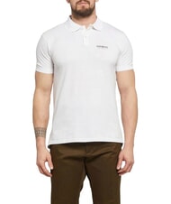 BIKKEMBERGS ICONIC Tricou polo din bumbac, cu m&acirc;necă scurtă - maiou Polo