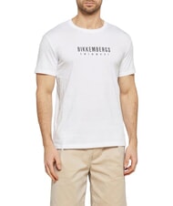 BIKKEMBERGS ICONIC Tricou din bumbac, cu m&acirc;necă scurtă - tricou