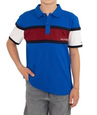 TOMMY HILFIGER KIDS BIMBO Tricou polo din bumbac - Tricou copil