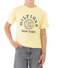 TOMMY HILFIGER KIDS BIMBO Tricou cu m&acirc;necă scurtă fructul carambolei galbene - Tricou copil - 1