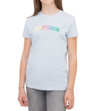TOMMY HILFIGER KIDS BIMBA Tricou cu m&acirc;necă scurtă albastru răcoros - Tricou copil - 1