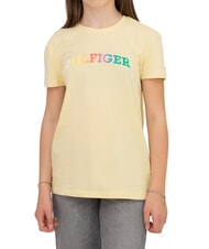 TOMMY HILFIGER KIDS BIMBA Tricou cu m&acirc;necă scurtă coajă de lăm&acirc;ie - Tricou copil - 1