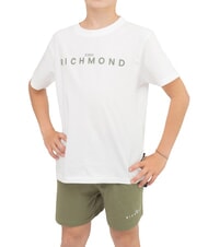 JOHN RICHMOND RUNDAVO Tricou + Pantaloni scurți dansator de nor alb - Treninguri pentru copii - 1