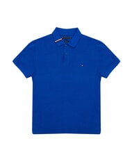 TOMMY HILFIGER TH Tricou polo cu m&acirc;necă scurtă ultra albastru - maiou Polo - 1