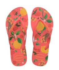 HAVAIANAS SLIM SUMMER BLISS Papuci flip-flop - Pantofi femei