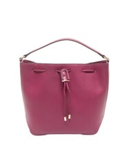 FURLA ATENA Geantă mini tip găleată cu curea de umăr zmeură - Genți femei - 1