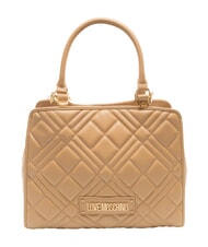 LOVE MOSCHINO QUILTED Geantă de m&acirc;nă, cu curea de umăr cu lanț - Genți femei