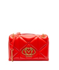 LOVE MOSCHINO EMBOSSED Geantă de umăr / geantă crossbody RED - Genți femei - 1
