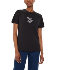 CALVIN KLEIN FONT GRAPHIC REGULAR Tricou cu m&acirc;necă scurtă - tricou