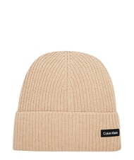 CALVIN KLEIN ESSENTIAL PATCH Pălărie din amestec de l&acirc;nă bej - Căciuli - 1