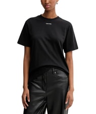 CALVIN KLEIN 20S CLASSIC LOGO Tricou cu m&acirc;necă scurtă negru - tricou - 1