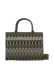 FURLA OPPORTUNITY S Geantă tote jacquard reciclată - Genți femei
