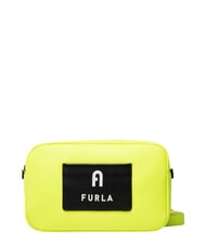 FURLA IRIS Geantă mini, cu curea de umăr galben fluorescent + negru - Genți femei - 1