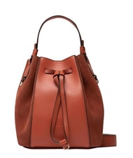 FURLA MIASTELLA Geantă tip găleată, de m&acirc;nă, din piele - Genți femei