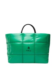 FURLA OPPORTUNITY Geantă tote din material strălucitor - Genți femei