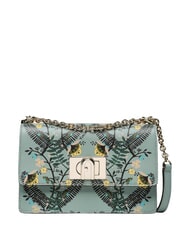 FURLA 1927 Geantă de umăr mini tonuri de mugwor - Genți femei - 1