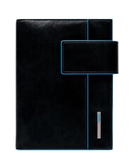 PIQUADRO BLUE SQUARE Jurnal organizator mic din piele - Husă pentru tabletă și organizator