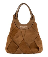 GIANNI CHIARINI DUA Geantă mini cu curea de umăr caramel - Genți femei - 1