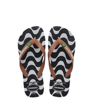 HAVAIANAS TOP CAPOCABANA Papuci de cauciuc BLACK - Pantofi unisex - 1