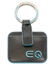 PIQUADRO BLUE SQUARE Breloc din piele negru - Portchei - 1