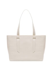 COCCINELLE MALORY  Shopper pe umar, din piele alb - Genți femei - 1