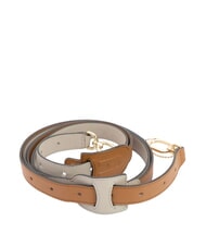 FURLA CAMPIONARIO - FIONA Curea de umăr pentru geantă, din piele brandy + vanilie - Accesorii pentru genti - 1