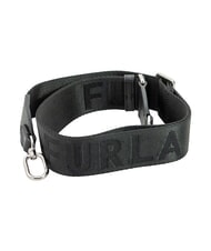 FURLA CAMPIONARIO - FIONA Curea de umăr din material textil cu logo negru - Accesorii pentru genti - 1