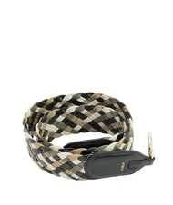 FURLA CAMPIONARIO - FIONA Curea de umăr din piele țesută tonuri de sol - Accesorii pentru genti - 1