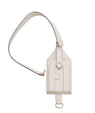 FURLA CAMPIONARIO - MYSHOULDER Talisman din piele vanilie - Accesorii pentru genti - 1
