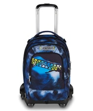 SEVEN BLU FUSION Rucsac tip troler 3 &icirc;n 1 fluorescent turcoaz - Rucsacuri cu role - 1