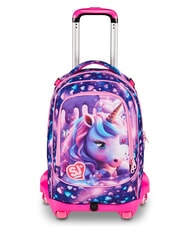 SJGANG PIXIE UNICORN Rucsac cu troler, detașabil şifon - Rucsacuri cu role - 1