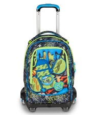 SJGANG SOFT POUCH BOY Rucsac tip troler 3 &icirc;n 1 negru - Rucsacuri cu role - 1