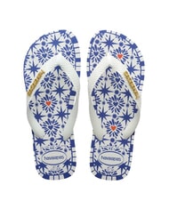 HAVAIANAS TOP SAO LUIS Șlapi de cauciuc alb - Pantofi femei - 1
