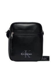 CALVIN KLEIN BOLD LOGO WEBBING Geantă de umăr pe negru - Genți de umăr bărbați - 1