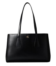 CALVIN KLEIN CK MEDIUM  Geanta de umăr pe negru - Genți femei - 1