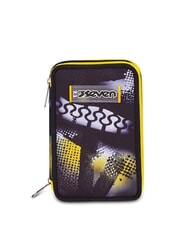 SEVEN GOLDEN PAINT Penar cu trusă școlară steelgray - Penare și accesorii - 1
