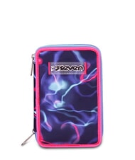 SEVEN ELECTRICVIBE GIRL Penar cu trusă școlară MIG INDIGO - Penare și accesorii - 1