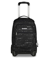INVICTA PLUG FANTASY Rucsac detașabil tip troler m&acirc;zgălitură neagră - Rucsacuri cu role - 1