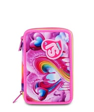 SJGANG JOYFUL PINS GIRL Penar cu trusă școlară fuxiafluo - Penare și accesorii - 1