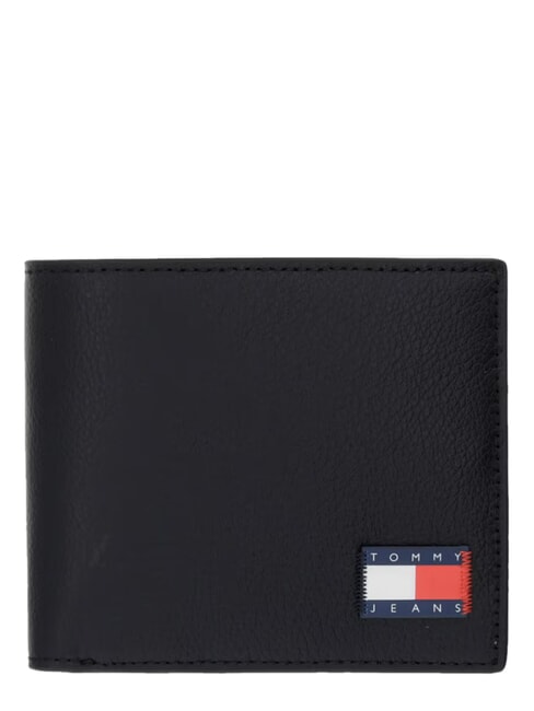 TOMMY HILFIGER TJM HERITAGE Portofel cu portofel pentru monede negru - Portofele bărbați