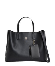 TOMMY HILFIGER TH ICON Geantă de m&acirc;nă negru - Genți femei - 1