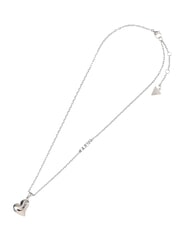 GUESS FLUID HEARTS Colier din oțel SILVER - Lănțișoare - 1
