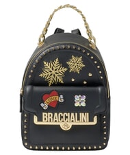 BRACCIALINI ROCK Rucsac cu buzunar frontal cu clips - Genți femei