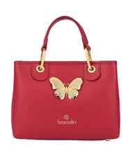 BRACCIALINI BETH JEWELS Geantă de m&acirc;nă M cu m&acirc;ner dublu roșu - Genți femei - 1