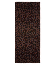 BRACCIALINI COLD WEATHER Eșarfă cu logo brodat leopard - Eșarfe - 1