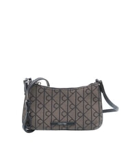 CALVIN KLEIN EMBLEM AOP Geantă de umăr mini - Genți femei