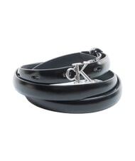 CALVIN KLEIN ROUND CK BUCKLE Curea de piele - Curele