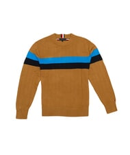 TOMMY HILFIGER TH Pulover cu guler rotund - Pulovere pentru bărbați